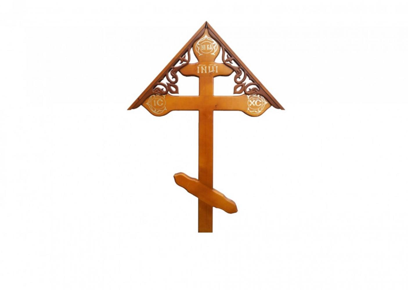 Могильный деревянный крест КДС 09