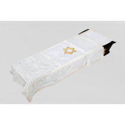 Набор для погребения "Иудейский" стеганный атлас с вышивкой