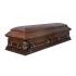 Гроб двухкрышечный "Виктория" с ангелом