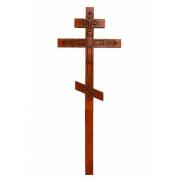 Крест на могилу сосна "Древо жизни"