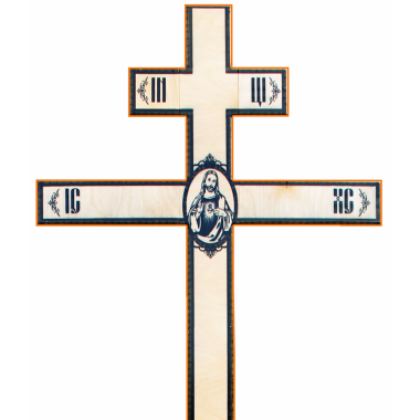Крест сосна прямой "Акварель-3"