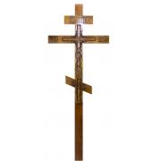 Крест на могилу сосна "Виноградная лоза"