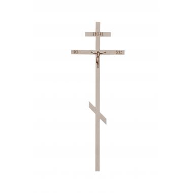Крест Бюджетный белый с Иисусом